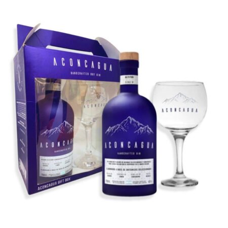 Aconcagua Box Azul 750ml + Copón 600ml c/Estuche