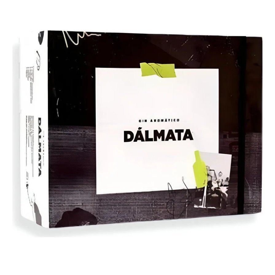 Dálmata Box Experimental Black 750ml C/estuche Madera - Imagen 2