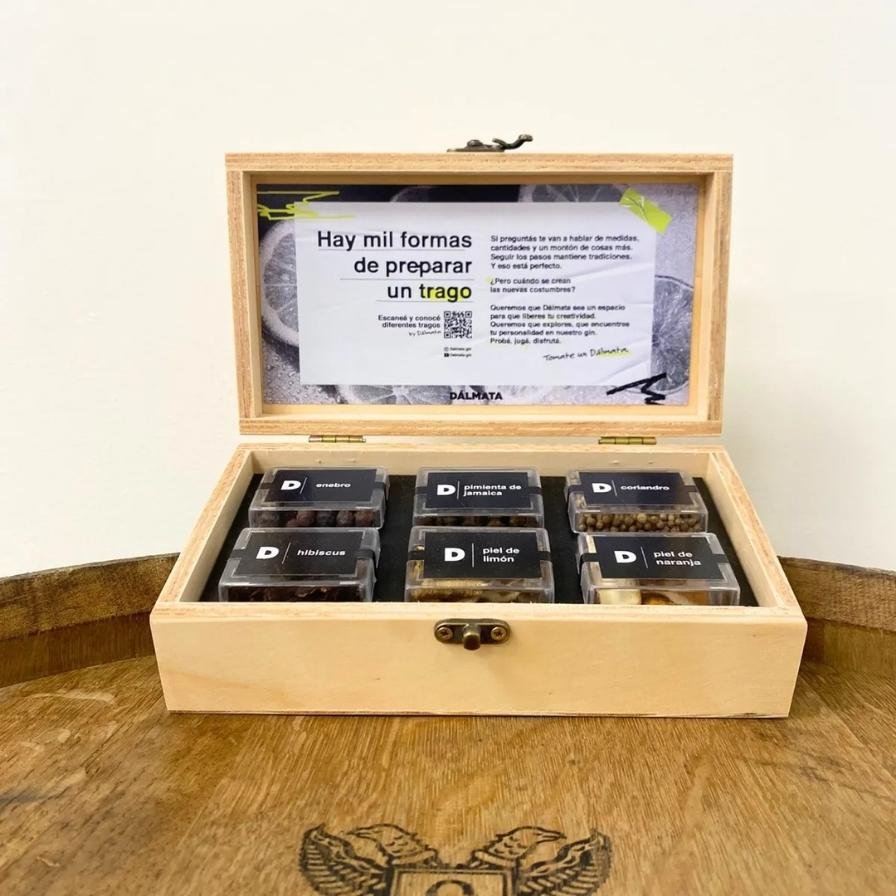 Dálmata Box Simple 6 Botánicos c/Estuche Madera - Imagen 3