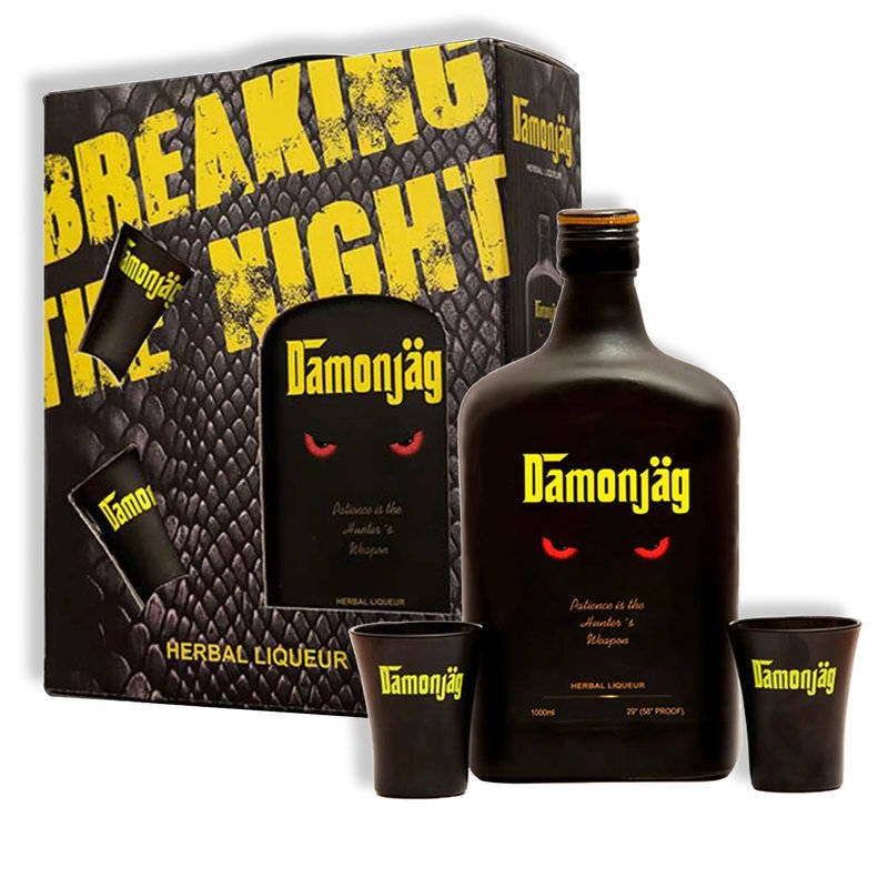 Damonjäg 1000ml + 2 Vasos Shot C/estuche