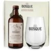 Set Gin Bosque Alta Montaña 500ml + Vaso De Vidrio 460ml Estuche