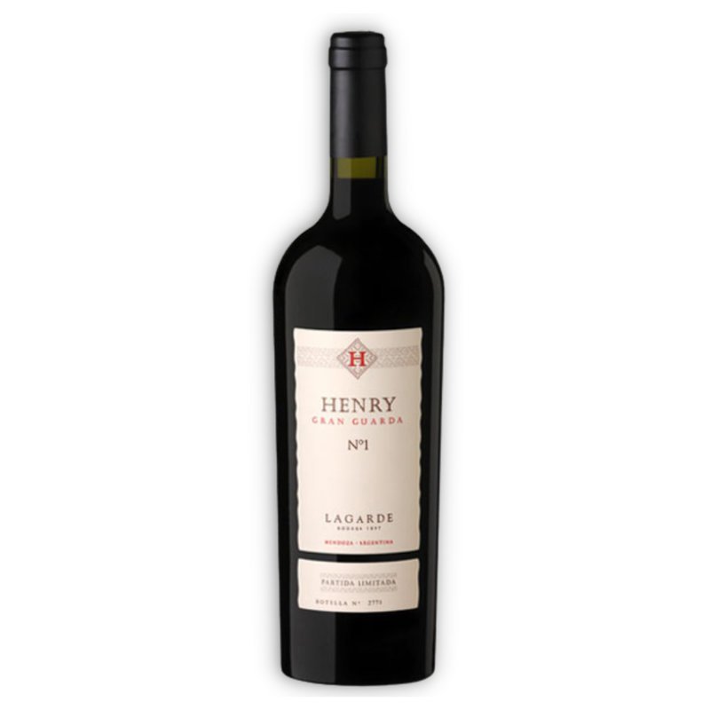 HENRY GRAN GUARDA N°1 PARTIDA LIMITADA 2017 BLEND MALBEC CAB. SAUV. CAB. FRANC SYRAH 750ML