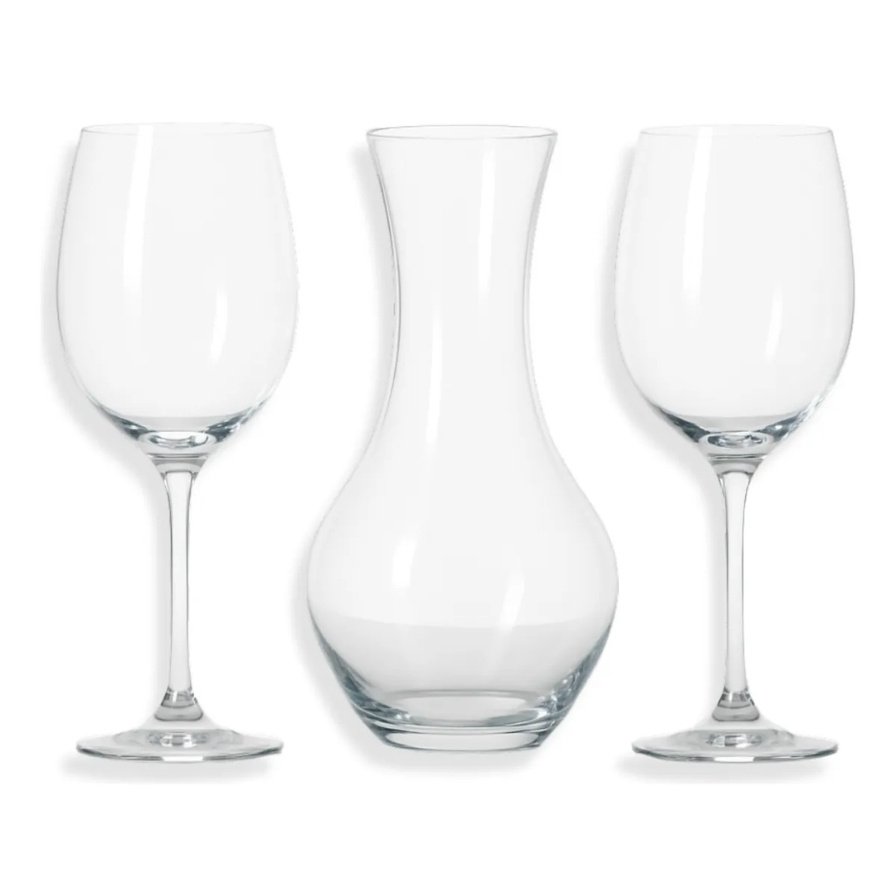 Kit Decantador Nadir 950ml + 2 Copas Barone 490ml c/Estuche - Imagen 3