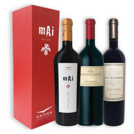 MIX 1U KAIKEN MAI C/ESTUCHE+ 1U ANGELIZA ZAPATA+ 1U D.V CATENA 750ML