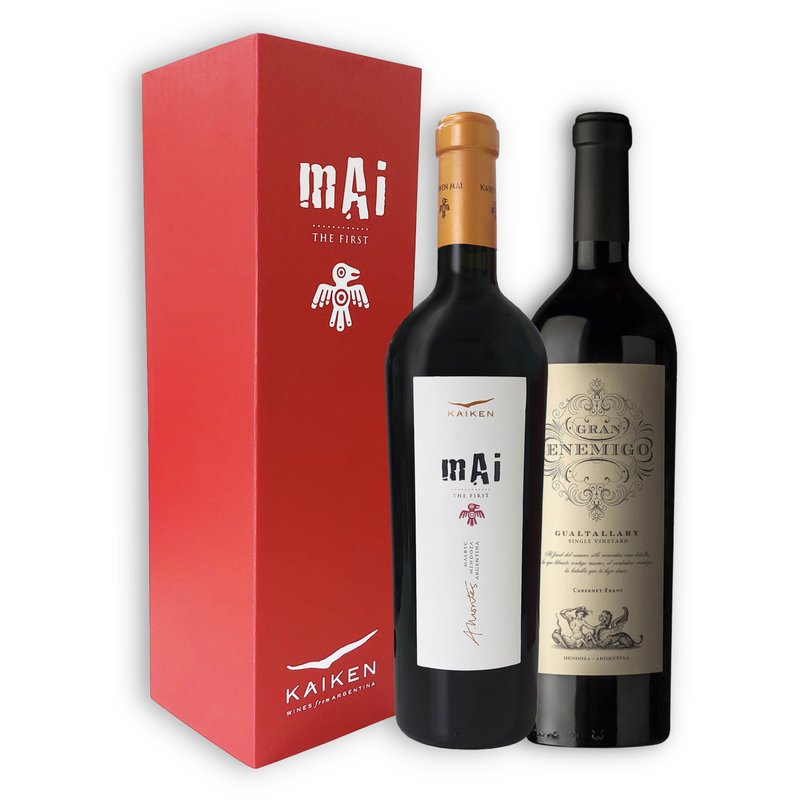 MIX VINO 1U KAIKEN MAI C/ESTUCHE+ 1U GRAN ENEMIGO GUALTALLARY CABERNET FRANC