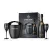 Kit Jasmine Monet Black 750ml + Frapera + 2 Copas