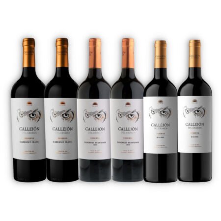MIX CALLEJON DEL CRIMEN RESERVA KIT CAJA X6U 750ML MENDOZA