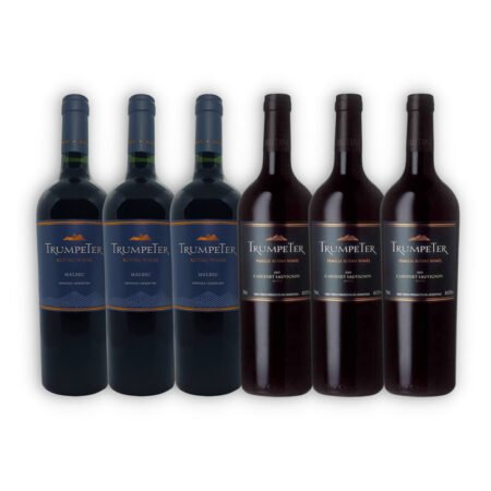 MIX TRUMPETER 3U MALBEC 750ML + 3U CABERNET SAUVIGNON 750ML