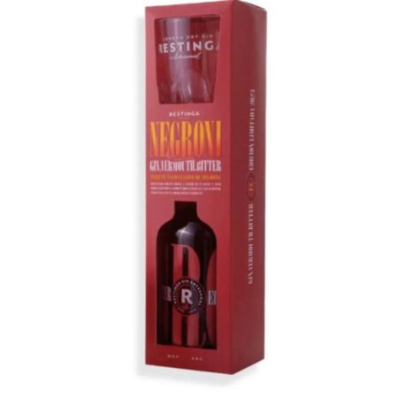 Negroni Restinga Edición Limitada 375ml + Vaso 200ml Estuche