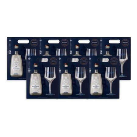 Alternative view of Restinga London Dry 700ml + Copa De Vidrio 600ml c/Estuche