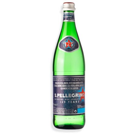 San Pellegrino Agua Mineral De Vidrio 750ml