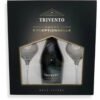 Trivento Brut Nature 750ml + 2 Copas Estuche