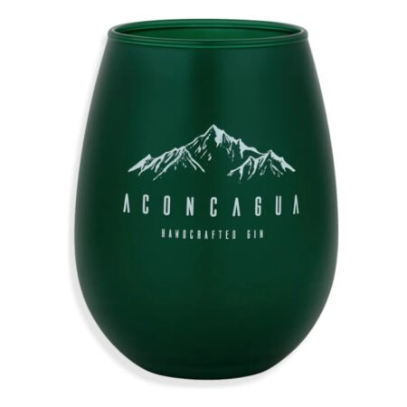 Vaso De Vidrio Aconcagua Verde 400ml