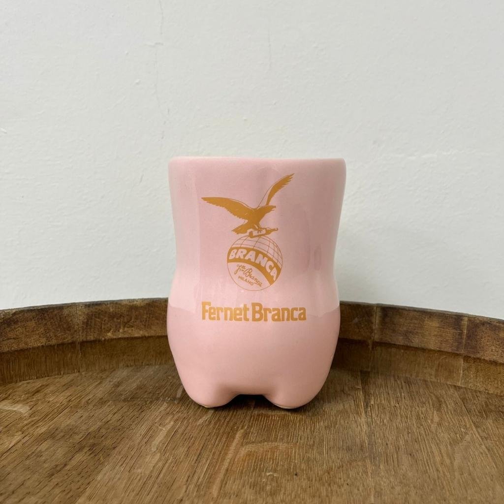 Fernet Branca Vaso de Cerámica Rosa 800ml - Imagen 4