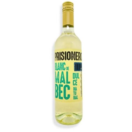Vino Blanco Prisionero Blanc De Malbec Dulce Natural 750ml