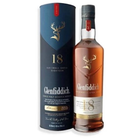 Whisky Glenfiddich 18 Años Single Malt Scotch 750ml Estuche
